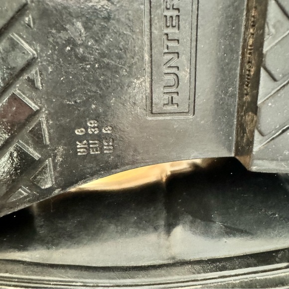 Hunter REGENT Black Equestrian Riding Boot Style Rare No Buckle wellies FLAW - Picture 4 of 15